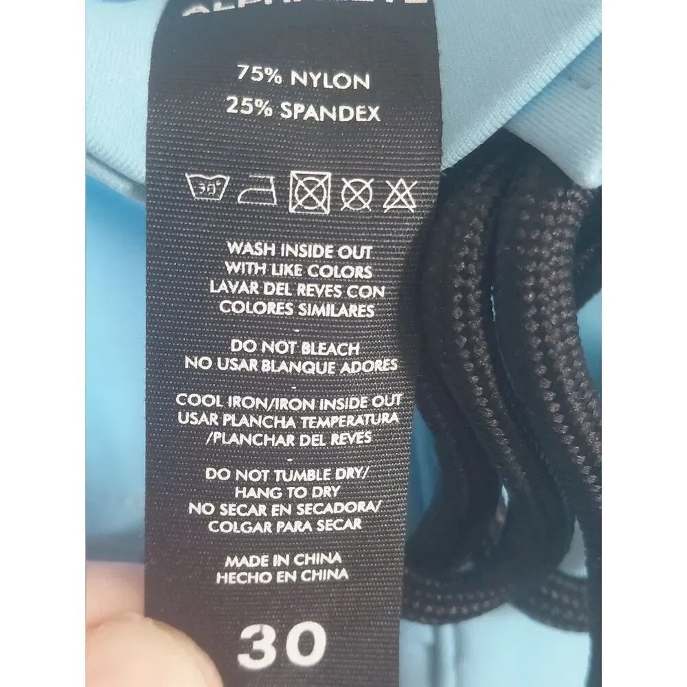Alphalete Blue Board Swim Titan Board Shorts Color Surfside Size 30